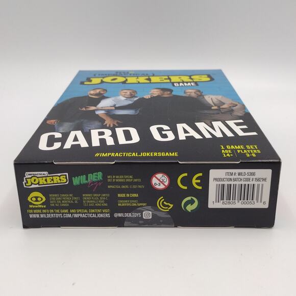 tru TV Impractical Jokers Card Game New Sealed WowWee Wilder Toys 2021 - Picture 5 of 5